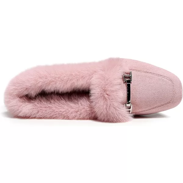 VenusCelia Women's Cozy Furry Flat Shoe