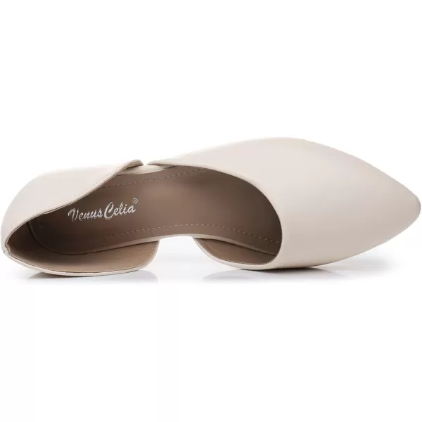 VenusCelia Women's D'Orsay Flat Shoe