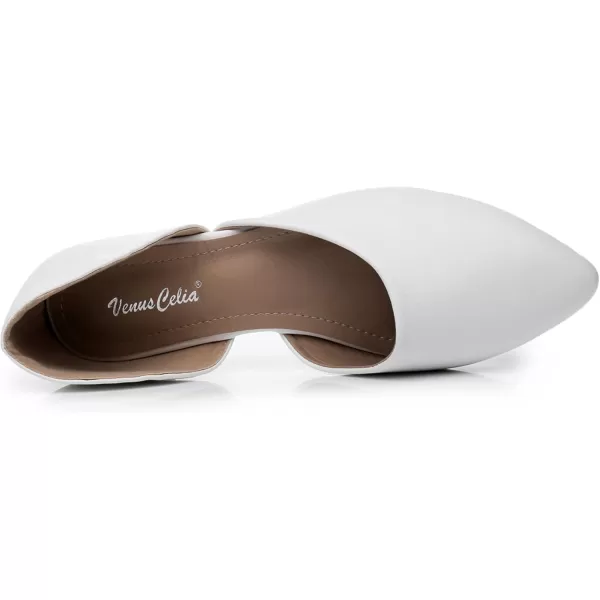 VenusCelia Women's D'Orsay Flat Shoe