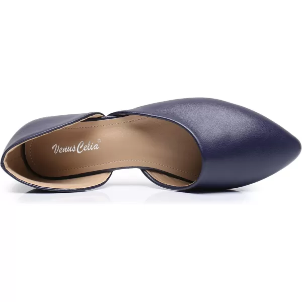 VenusCelia Women's D'Orsay Flat Shoe