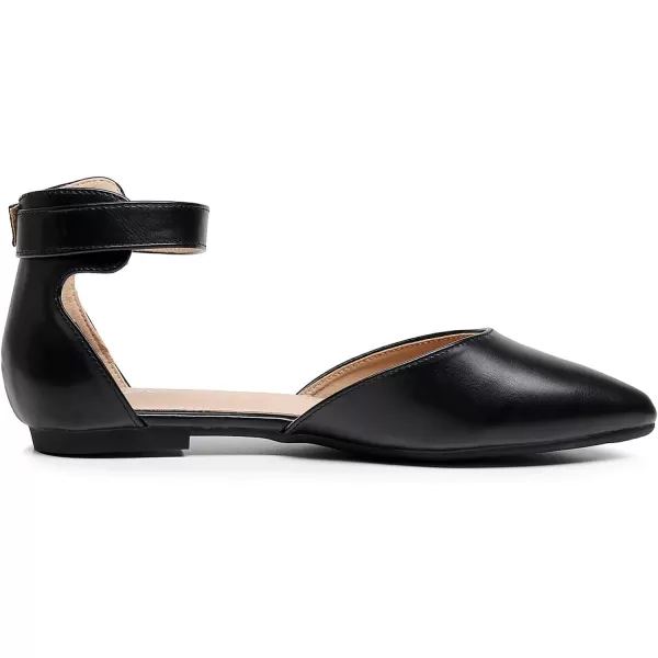 VenusCelia Women's D'Orsay Strap Flat Shoe