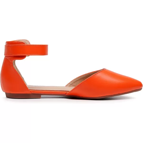 VenusCelia Women's D'Orsay Strap Flat Shoe