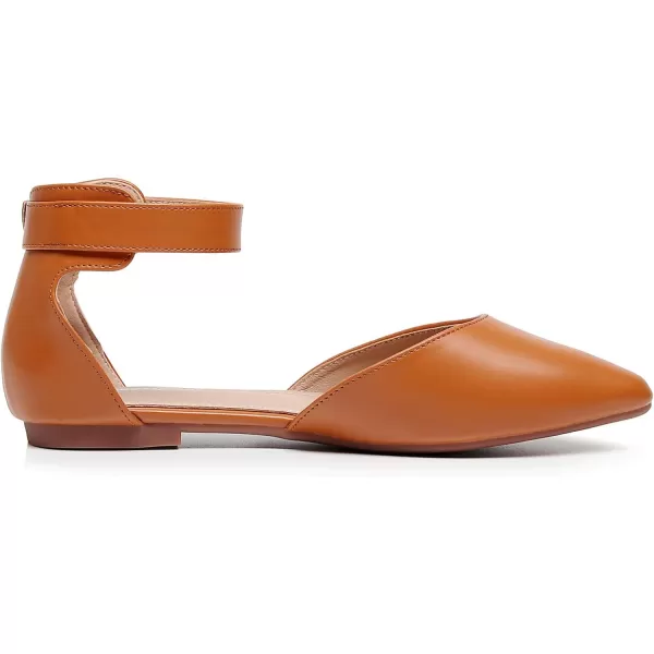 VenusCelia Women's D'Orsay Strap Flat Shoe