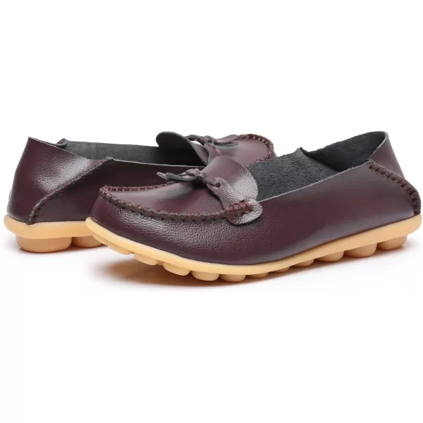VenusCelia Women's Decoration Comfort Walking Flat Loafer