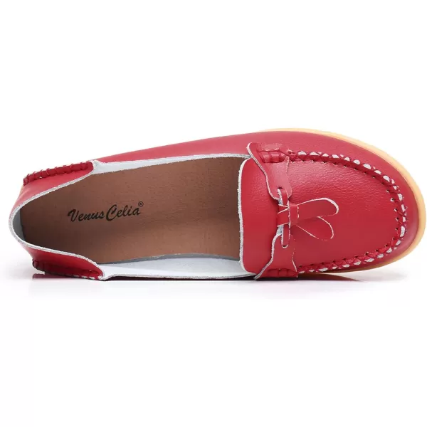VenusCelia Women's Decoration Comfort Walking Flat Loafer