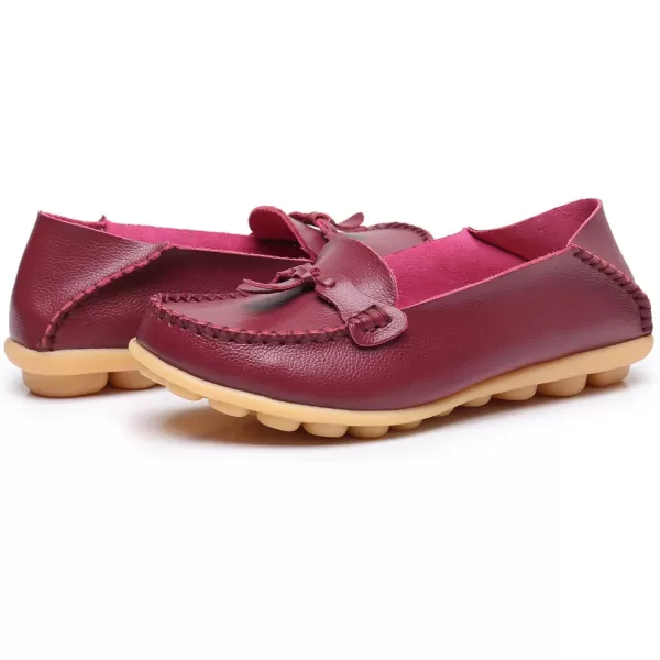 VenusCelia Women's Decoration Comfort Walking Flat Loafer