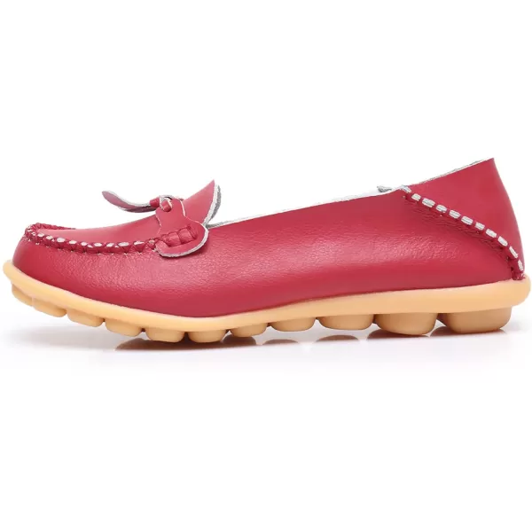 VenusCelia Women's Decoration Comfort Walking Flat Loafer