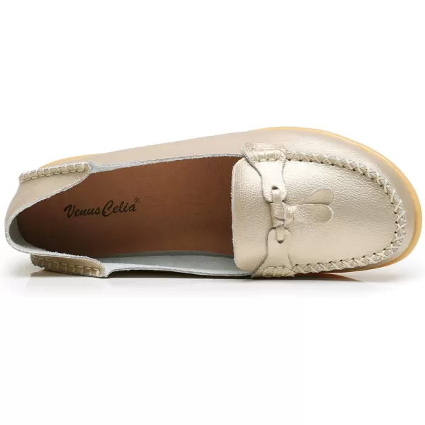 VenusCelia Women's Decoration Comfort Walking Flat Loafer