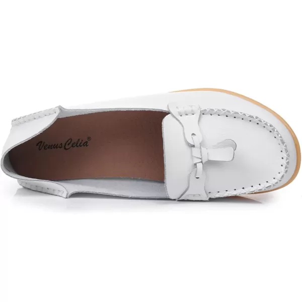VenusCelia Women's Decoration Comfort Walking Flat Loafer