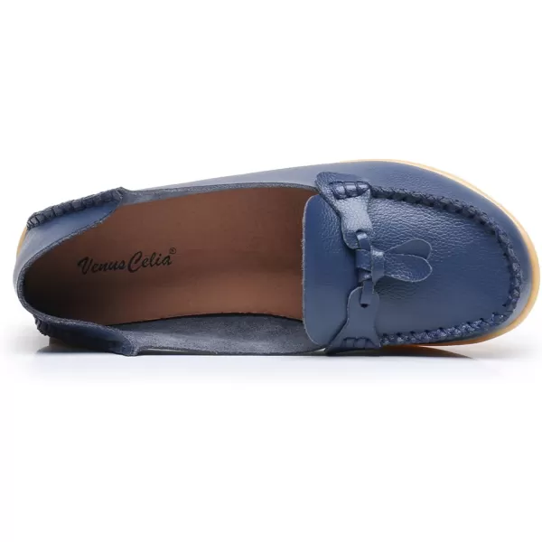 VenusCelia Women's Decoration Comfort Walking Flat Loafer