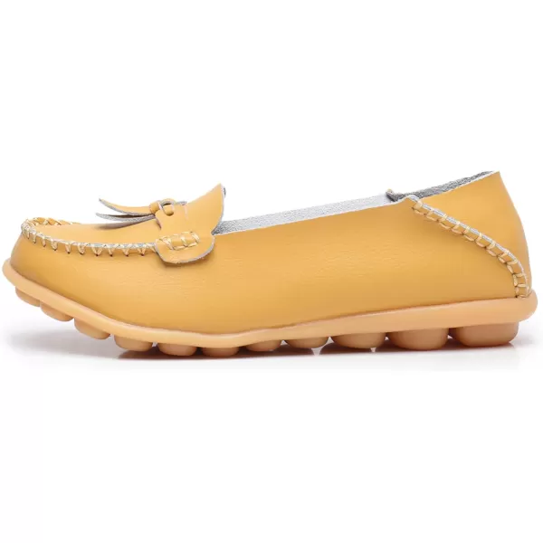 VenusCelia Women's Decoration Comfort Walking Flat Loafer