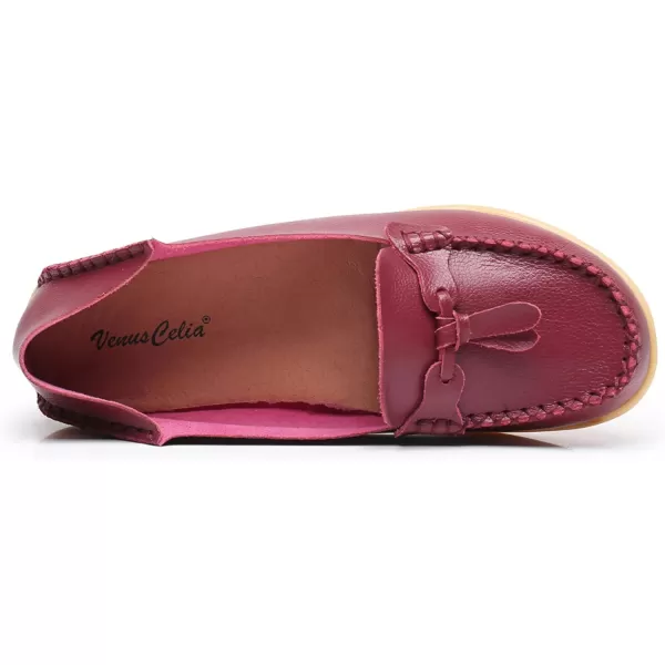 VenusCelia Women's Decoration Comfort Walking Flat Loafer