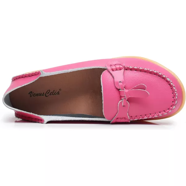 VenusCelia Women's Decoration Comfort Walking Flat Loafer