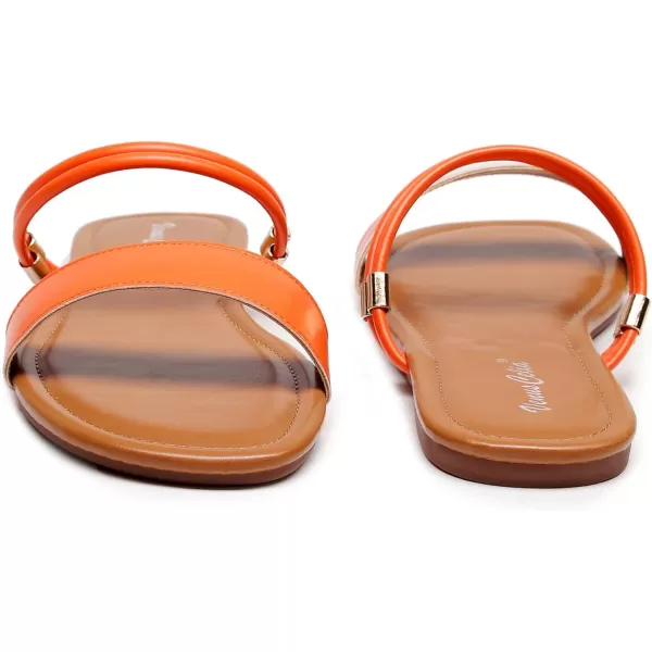 VenusCelia Women's Double Straps Flat Sandal