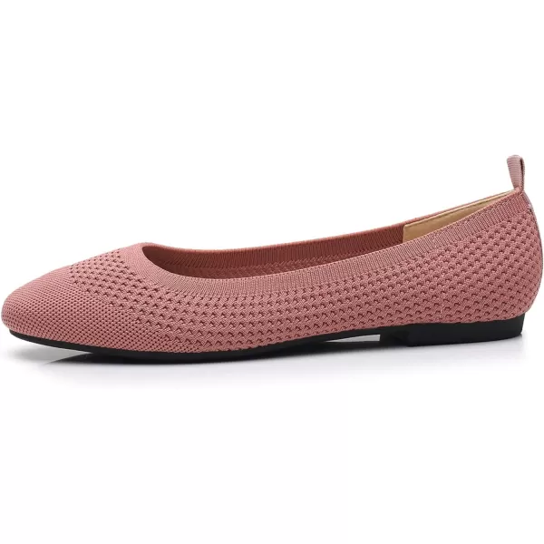 VenusCelia Women's Flexible Knit Flat Shoe