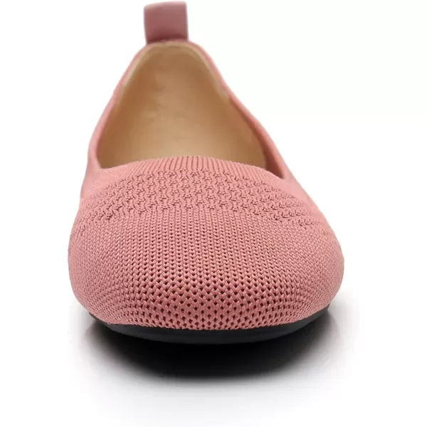 VenusCelia Women's Flexible Knit Flat Shoe