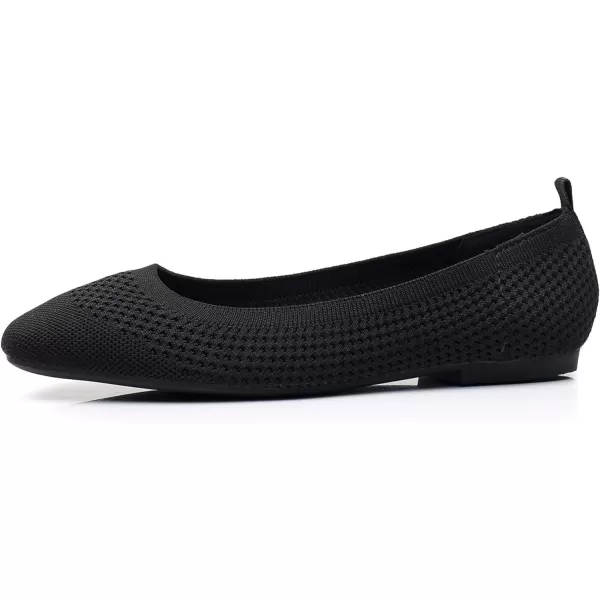 VenusCelia Women's Flexible Knit Flat Shoe