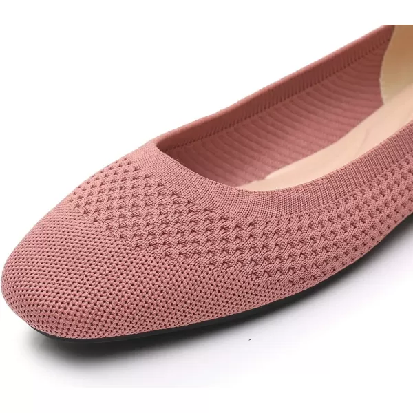 VenusCelia Women's Flexible Knit Flat Shoe