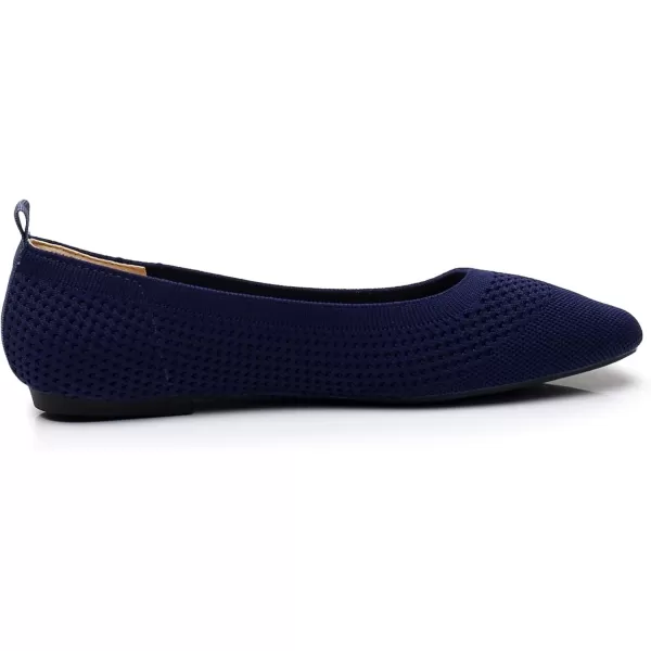VenusCelia Women's Flexible Knit Flat Shoe