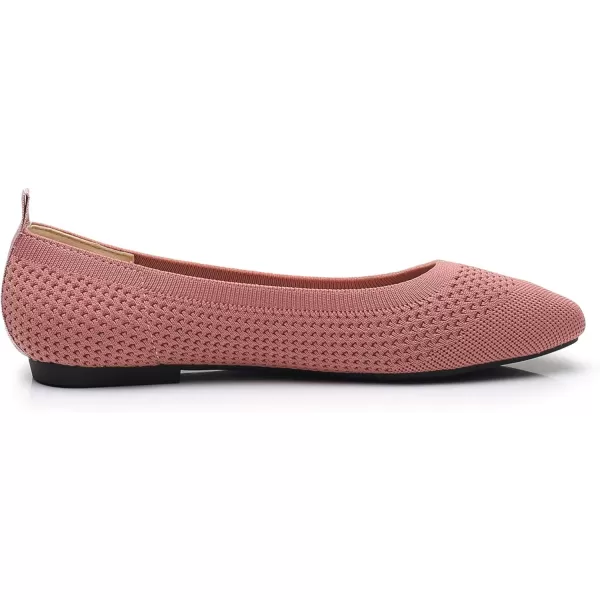 VenusCelia Women's Flexible Knit Flat Shoe