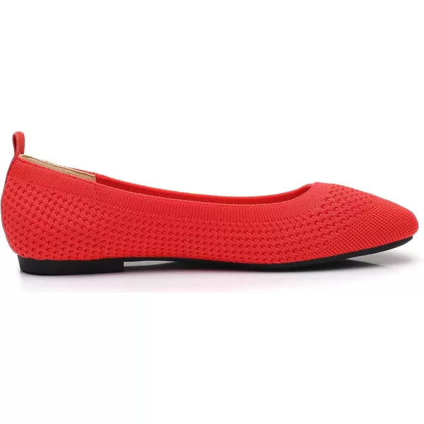 VenusCelia Women's Flexible Knit Flat Shoe