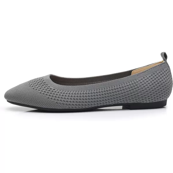VenusCelia Women's Flexible Knit Flat Shoe