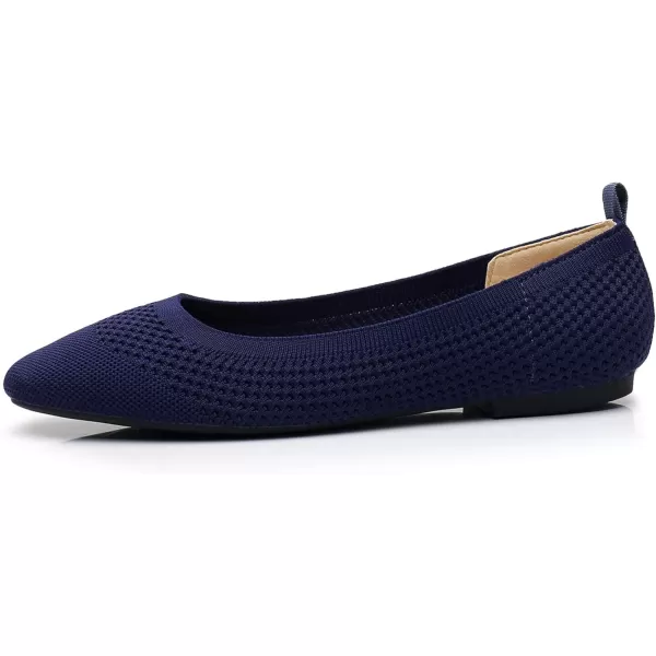 VenusCelia Women's Flexible Knit Flat Shoe