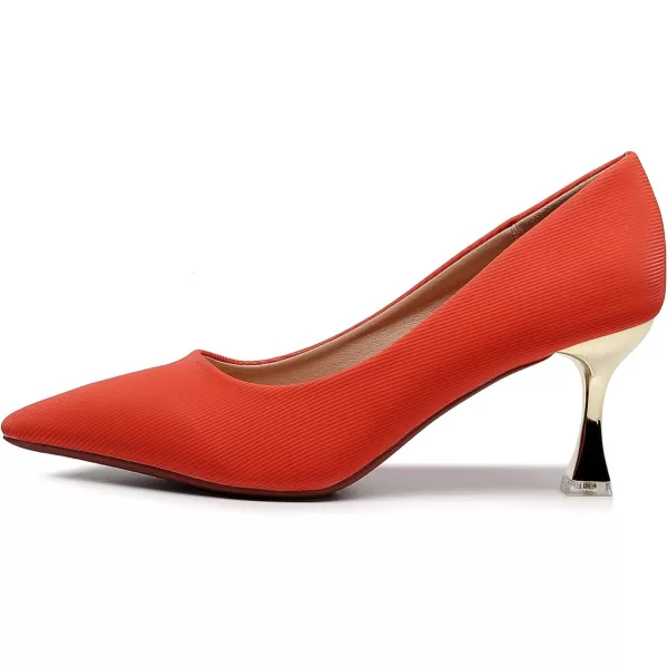 VenusCelia Women's Golden-Sun Pump Stiletto Heel Shoe