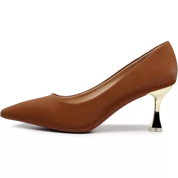 VenusCelia Women's Golden-Sun Pump Stiletto Heel Shoe