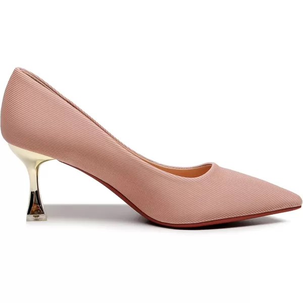 VenusCelia Women's Golden-Sun Pump Stiletto Heel Shoe