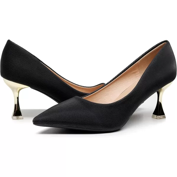 VenusCelia Women's Golden-Sun Pump Stiletto Heel Shoe