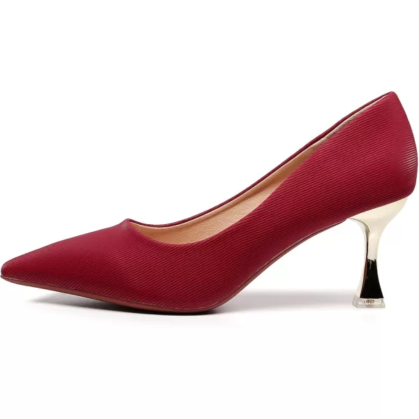 VenusCelia Women's Golden-Sun Pump Stiletto Heel Shoe