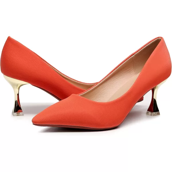 VenusCelia Women's Golden-Sun Pump Stiletto Heel Shoe