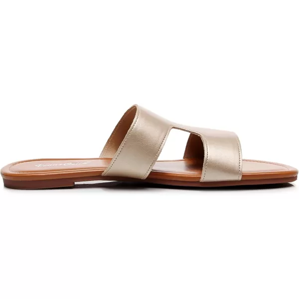 VenusCelia Women's H Band Flat Sandal