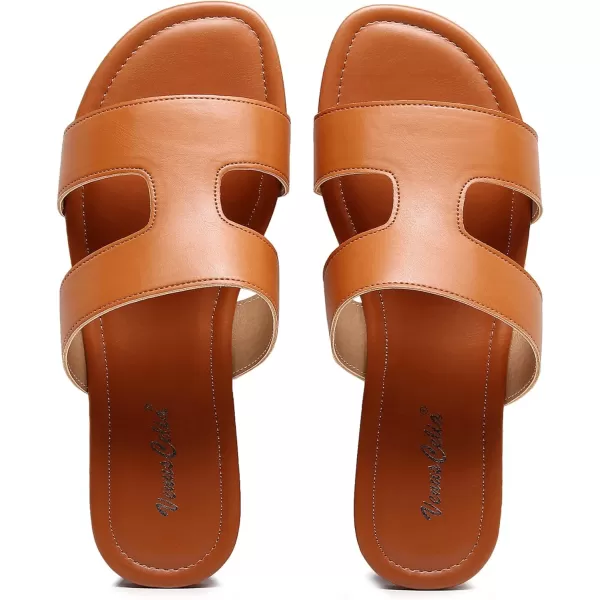 VenusCelia Women's H Band Flat Sandal