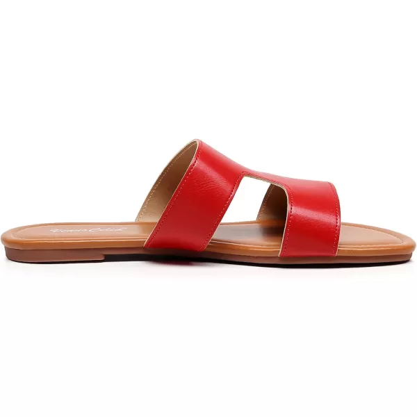 VenusCelia Women's H Band Flat Sandal