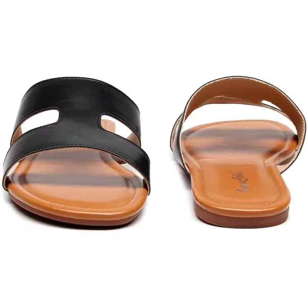 VenusCelia Women's H Band Flat Sandal
