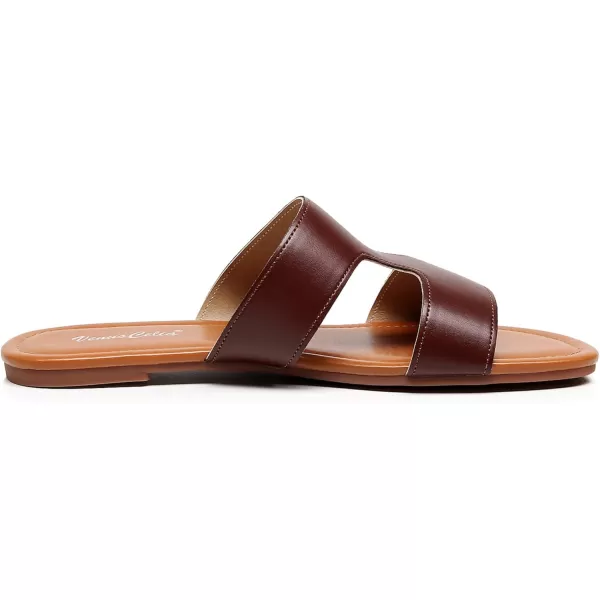 VenusCelia Women's H Band Flat Sandal