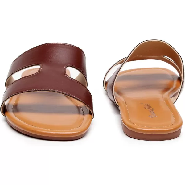 VenusCelia Women's H Band Flat Sandal