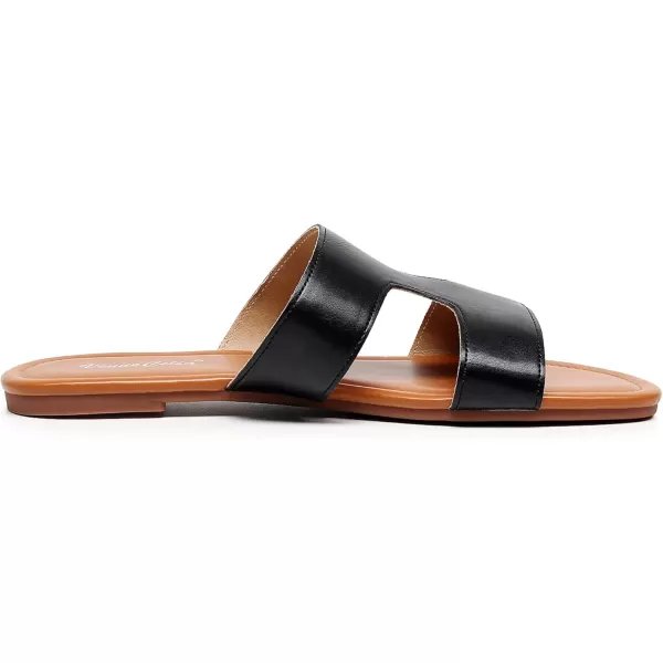 VenusCelia Women's H Band Flat Sandal