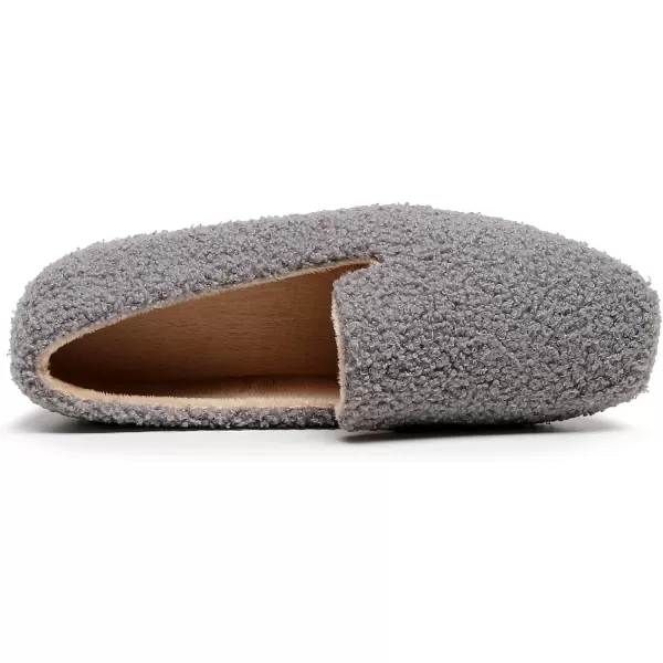 VenusCelia Women's Hairy Furry Flat Shoe