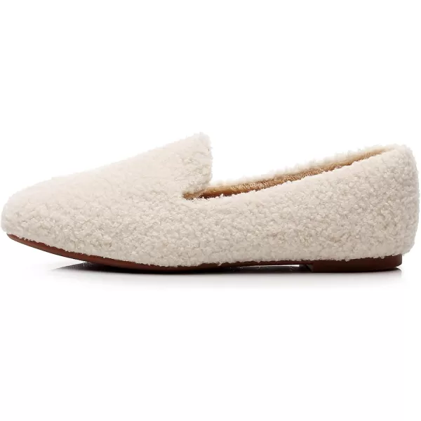 VenusCelia Women's Hairy Furry Flat Shoe
