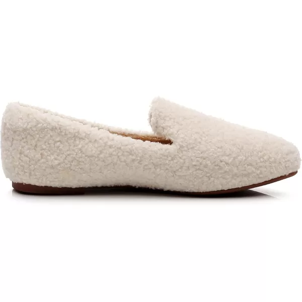 VenusCelia Women's Hairy Furry Flat Shoe