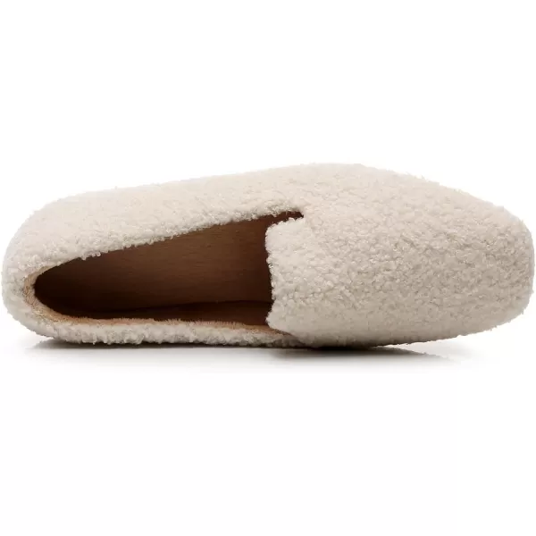 VenusCelia Women's Hairy Furry Flat Shoe