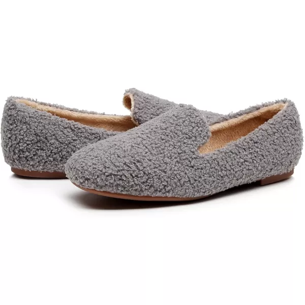 VenusCelia Women's Hairy Furry Flat Shoe