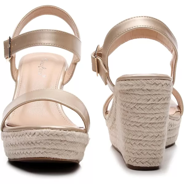 VenusCelia Women's Hyper Light Wedge Sandal