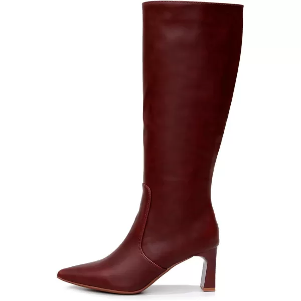 VenusCelia Women's Knee High Stretchy Fashion Boots