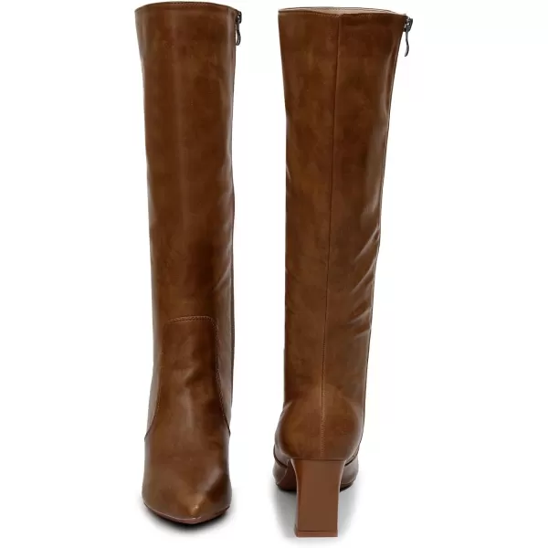 VenusCelia Women's Knee High Stretchy Fashion Boots