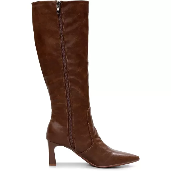 VenusCelia Women's Knee High Stretchy Fashion Boots