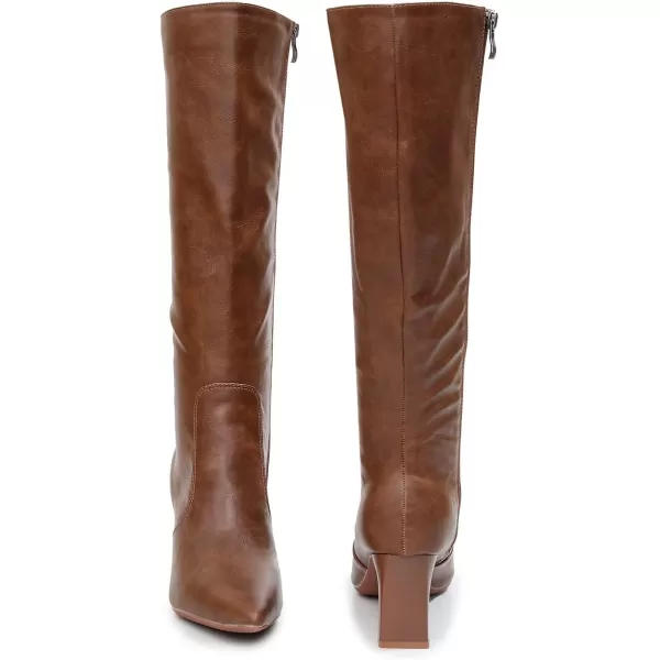 VenusCelia Women's Knee High Stretchy Fashion Boots